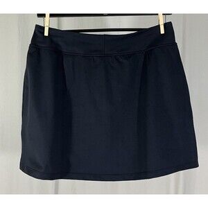 Title Nine Women's Buttah Skort Golf Tennis Athletic Pocke Black Sz L